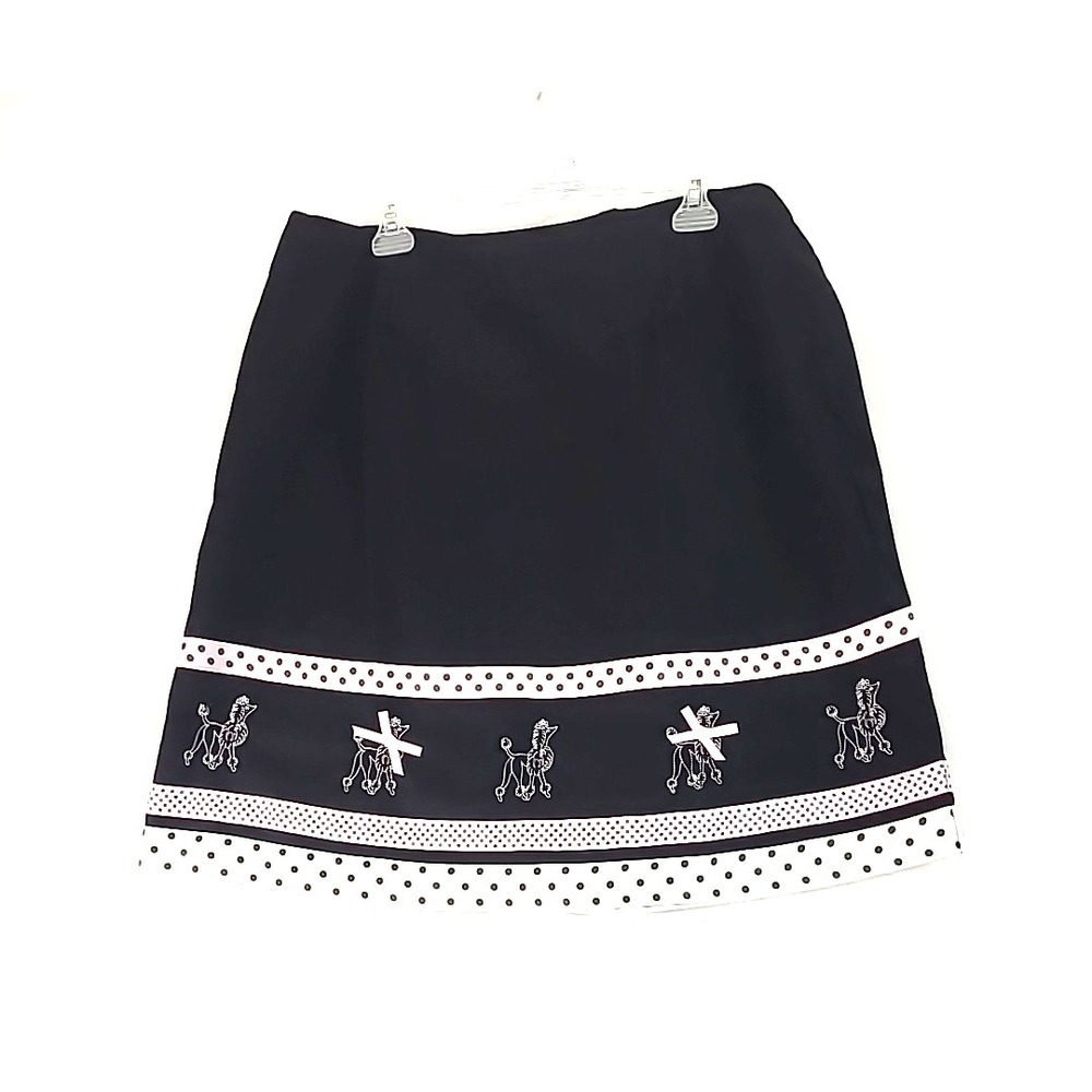 Vintage‎ inspired Poodle Skirt W Grosgrain Ribbon Accent